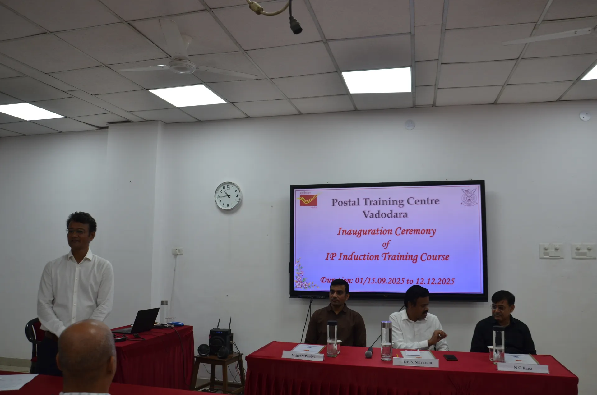 Ip Induction Manage Event: Inauguration Ceremony of IP Induction Period - 01/15.09. ...