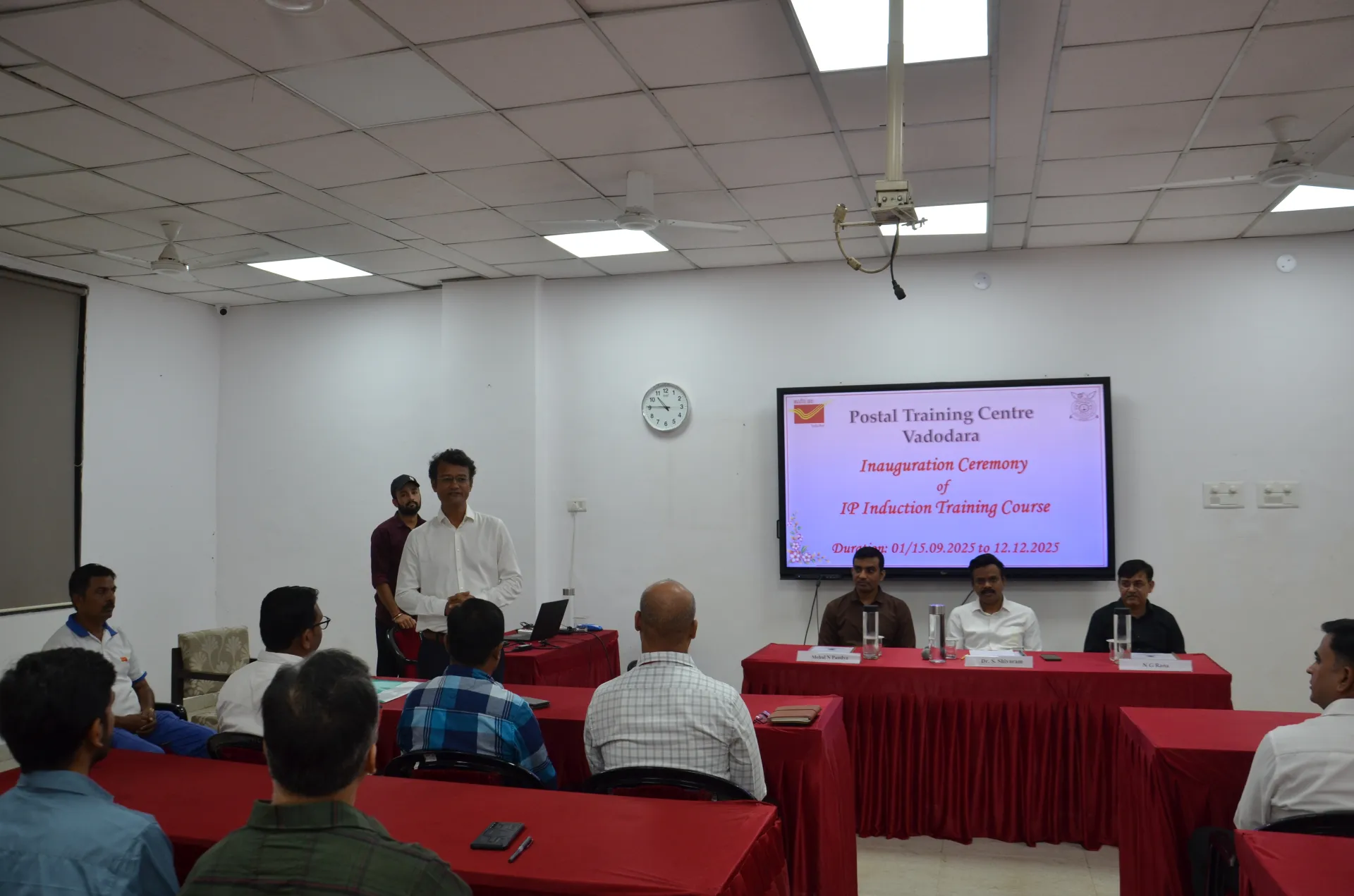 Ip Induction Manage Event: Inauguration Ceremony of IP Induction Period - 01/15.09. ...