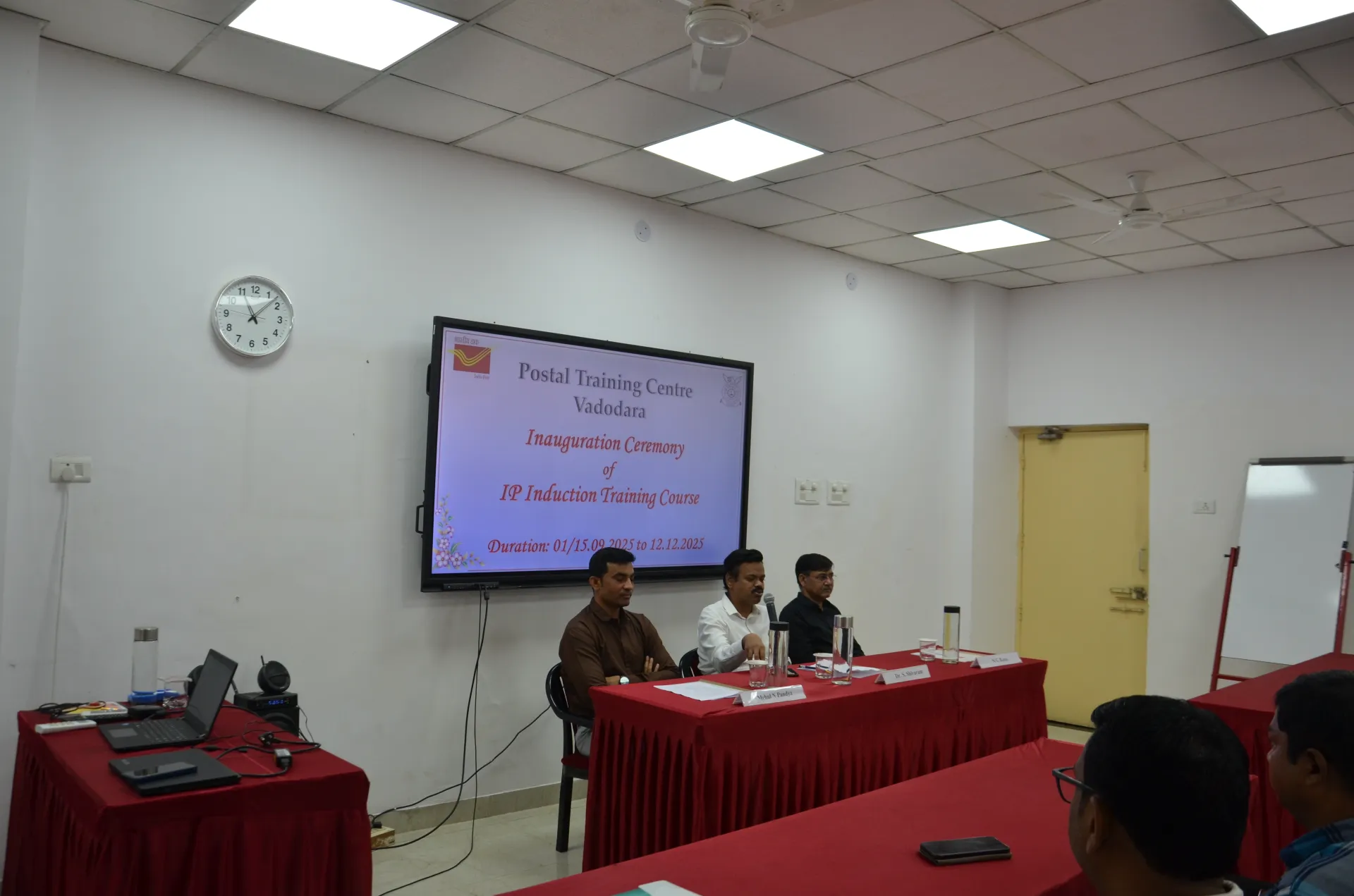 Ip Induction Inauguration Ceremony of IP Induction Period - 01/15.09.2025 to 12.12. ...